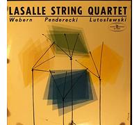 Lasalle Quartet , Anton Webern , Krzysztof Penderecki , Witold Lutoslawski - Lasalle Quartet , Anton Webern , Krzysztof Penderecki , Witold Lutoslawski - Lasalle String Quartet - Polskie Nagrania Muza - SX 0282, Polskie Nagrania Muza - XL 0282