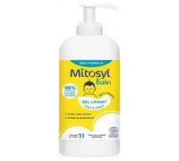 Mitosyl Bain Gel lavant bébé enfant-Visage, Corps, Cheveux-Flacon 490ml-EG LABO