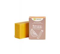La Saponaria Jabón En Pastilla Naranja y Canela 100g