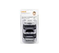 Lascal KiddyGuard Avant/Accent/Assure Support barrière de sécurité, Support escaliers avec rampes arrondies ou angulaires jusqu’à ø50 mm, Set de 2 fixations, noir