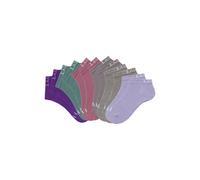 LASCANA ACTIVE Chaussettes taupe / jade / violet clair / violet foncé / éosine, Taille 35-38