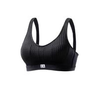 LASCANA ACTIVE Soutien-gorge de sport noir / blanc, Taille XL