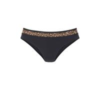 LASCANA Bas de bikini 'Adele' marron / jaune / noir, Taille XS