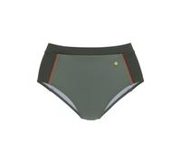 LASCANA Bas de bikini 'Yuna' kaki / olive / orange, Taille S