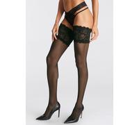 LASCANA Bas sans jarretelle noir, Taille XS