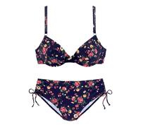 LASCANA Bikini bleu marine / jaune / émeraude / rouge, Taille XS-S