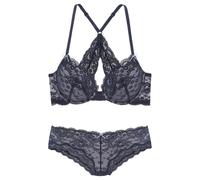 LASCANA Ensemble de linge bleu foncé, Taille 85