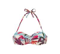 LASCANA Hauts de bikini crème / bleu clair / vert foncé / violet / rose, Taille 75