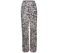 LASCANA Pantalon crème / noir chiné, Taille 42