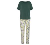 LASCANA Pyjama 'LAS Summer Fruits PJ' vert / mélange de couleurs, Taille XS-S