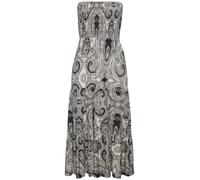 LASCANA Robe d’été noir / blanc, Taille 44