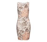 LASCANA Robe fourreau gris / baie / orange, Taille 44