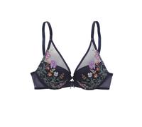 LASCANA Soutien-gorge bleu marine / émeraude / violet / corail, Taille 70