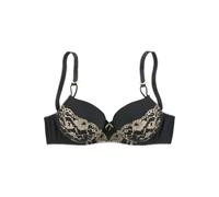 LASCANA Soutien-gorge 'Fabiola' or / noir, Taille 75