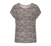 LASCANA T-shirt chocolat / blanc, Taille XL