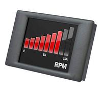 Lascar Electronics Panel Pilot Instrument de mesure à encastrer avec Touch Screen graphique 0 - 40 V/DC dim. installation 87
