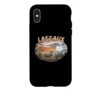 Lascaux Peinture Grotte Art Préhistorique Chevaux Art Pariétal Coque pour iPhone X/XS