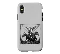 L'ascension du Dragon jumeau de Valac Coque pour iPhone X/XS