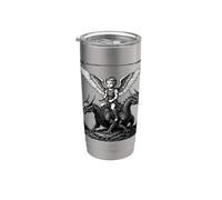 L'ascension du dragon jumeau de Valac Gobelet isotherme en acier inoxydable double paroi