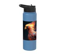 L'ascension du légendaire phénix de l'immortalité Stainless Steel Insulated Water Bottle