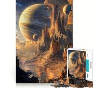 L'Ascension du Titan Puzzle de 1000 pièces pour Adultes et Adolescents Jeu de réflexion Découpe précise Cadeau de Noël 50x75cm