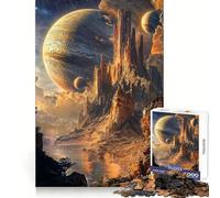 L'Ascension du Titan Puzzle de 1000 pièces pour Adultes et Adolescents Jeu de réflexion Découpe précise Cadeau de Noël 50x75cm