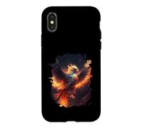 L'ascension majestueuse du phénix épique Coque pour iPhone X/XS