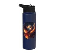L'ascension majestueuse du phénix épique Stainless Steel Insulated Water Bottle