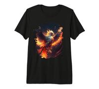 L'ascension majestueuse du phénix épique T-Shirt Haut de Gamme