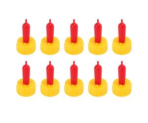 lascivious 10 PièCes SéRies Lait Boisson Mamelon Sucette en Silicone pour TéTine Alimentation Agneau Mouton Chiot Chien Veau Facile Une Vis sur Coke de Bouteille