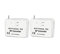 lascivious Lot de 2 télécommandes universelles sans fil Wifi vers RF pour téléphone 240930 MHz