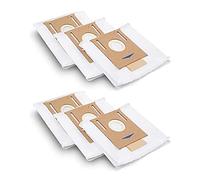 lascivious Lot de 6 sacs à poussière jetables pour station Deebot 2,5 L, fonctionne avec les robots aspirateurs et serpillères T8 et T8