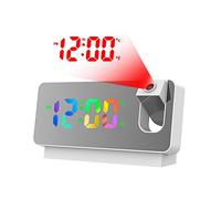 lascivious Projection à 180° pour chambre à coucher LED Coloré Projection numérique sur plafond Chargeur USB Temps Blanc A