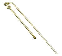 LASCO 04-3525 Fils de levage bille pour r servoir de toilette en laiton avec jeu de fils inf rieurs filet s et fils sup rieurs pli s