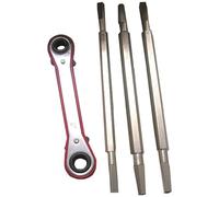 LASCO 13-2111 Kit de démontage de siège en métal, 3 outils de démontage, plus cliquet