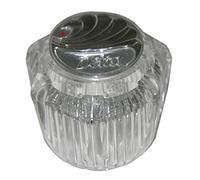 LASCO HC-110G Delta, Delex New Style, Poignée de rechange Lucite pour eau chaude avec bouton chaud, 2,06 L x 2,13 l x 2,13 h