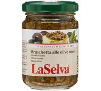 LaSelva Bruschetta Olive Noir Bio 130 g