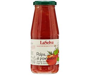 LaSelva Pulpe de Tomates avec Morceaux 425 g - Lot de 6