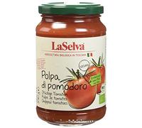 LaSelva Pulpe de Tomates avec Morceaux Bio 340 g
