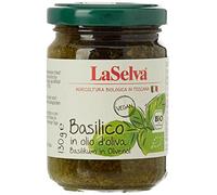 LaSelva sauce Basilic Huile d'Olive Bio 130 g