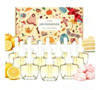 LASENTEUR Recharge Diffuseur Compatible Air Wick & Glade12x19ml Mix Parfum | Quatre parfums: Dreamy Marshmallow, Sicilian Lemon, Golden Apple, Vanilla Cake pour chambre, salon & cadeau