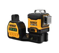 DeWalt DCE089NG18 - Laser multilignes Li-Ion 12/18V - autonivelant - 3x360 degrés - dans coffret - 35m - vert