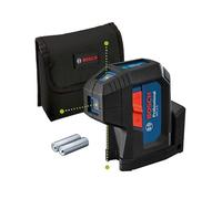 Laser 3 points - BOSCH - GPL 3 G - Précision 1 mm - Portée 8 m - Alignement et niveau