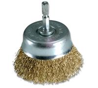 Laser 3147 Cup Brush with Quick Chuck 75mm