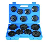 Laser 3222 Ensemble de clés pour filtres à Huile 15 pièces