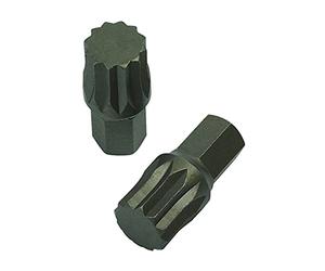 Laser 3799 Lot de 2 mèches cannelées M14 30 mm