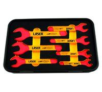 LASER TOOLS 6048 Kit de clés à fourche et polygonale à cliquet