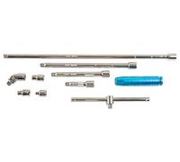 Laser 6081 Extension Bar Set 3/8"D 10pc