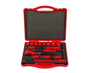 Laser 6148 Insulated Socket Set 3/8" D 16pc