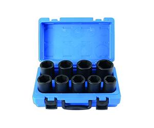 Laser 6409 Deep Impact Socket Set 3/4" D 9pc
